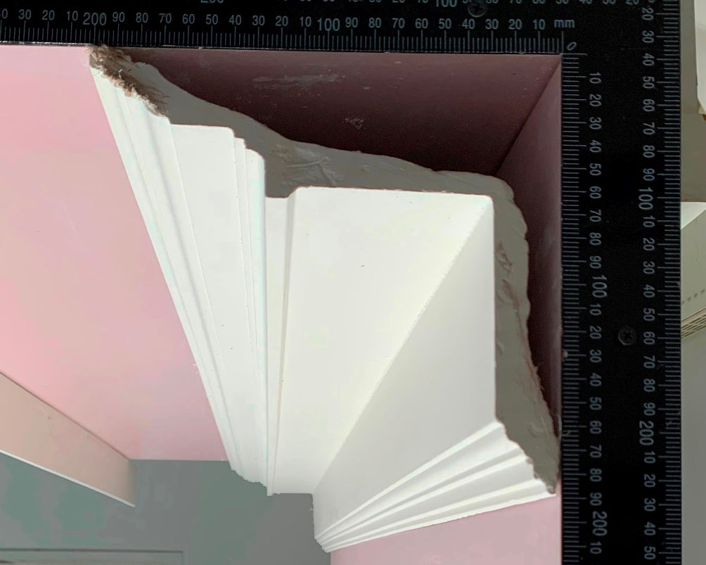 Large Plaster Cornice Acanthus Run CN218