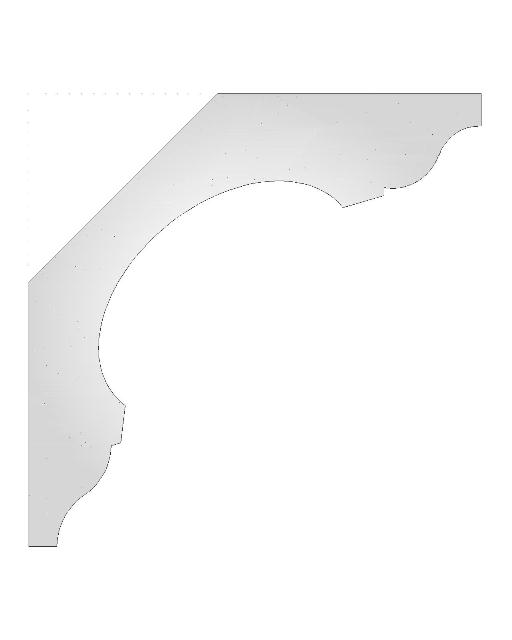 Plaster Cornice Office Run CN118