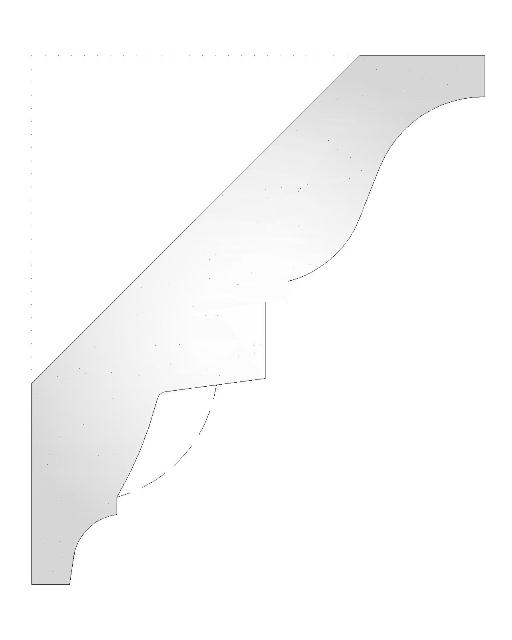 Plaster Cornice Egg Dart CN119