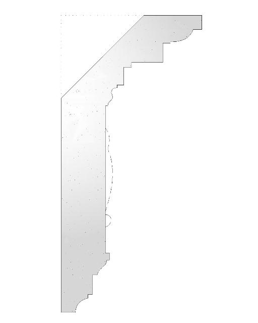 Plaster Cornice Adams CN140