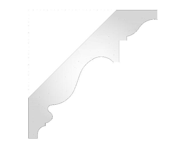 Plaster Cornice Small Georgian CN18