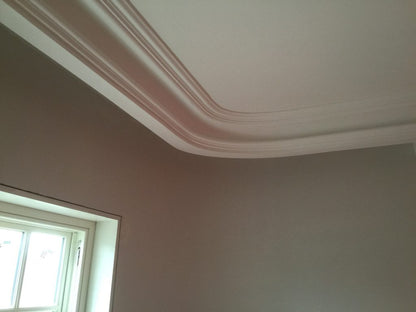 Plaster Cornice London Curve (PK) CN184