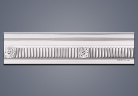 Plaster Cornice Fluted CN108