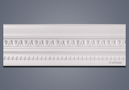 Plaster Cornice Egg Dart and Dental, CN126