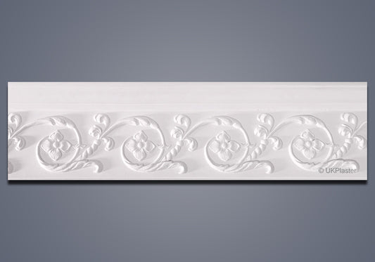 Plaster Cornice Scroll CN132