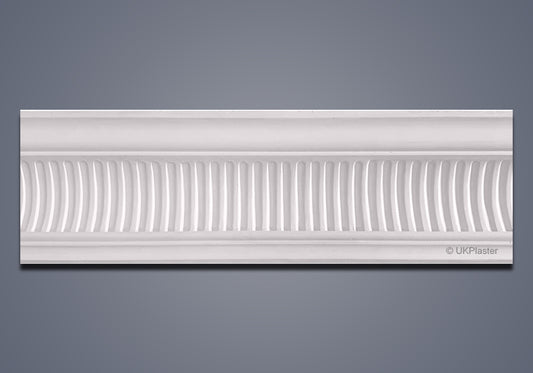 Plaster Cornice Large Ribbed CN168