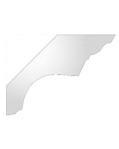 Plaster Cornice Waterleaf CN174