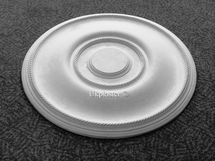 Plain Ribbed Ceiling Rose CP221