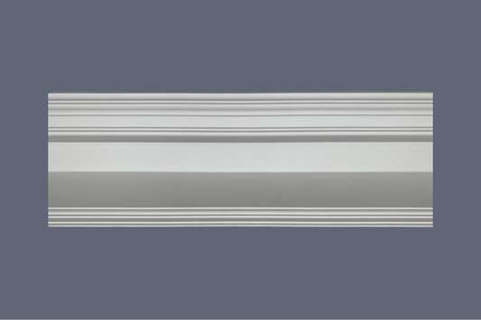 Large Plaster Cornice Blank CN215