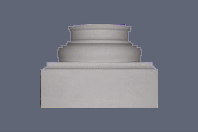 Full Plain Column Base AR801A