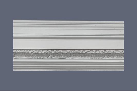 Large Plaster Cornice Acanthus Run CN218